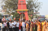LPG cylinder price hike, Mahila Congress protests in Udupi